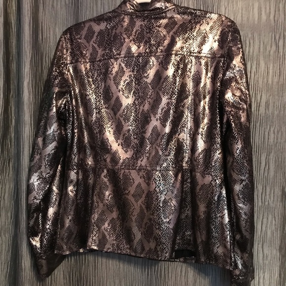 Chico’s Python Jacket - Picture 9 of 9